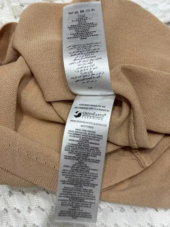 Self-Portrait White Textured Knit Ruffle Collar Mini Dress - Picture 8 of 8